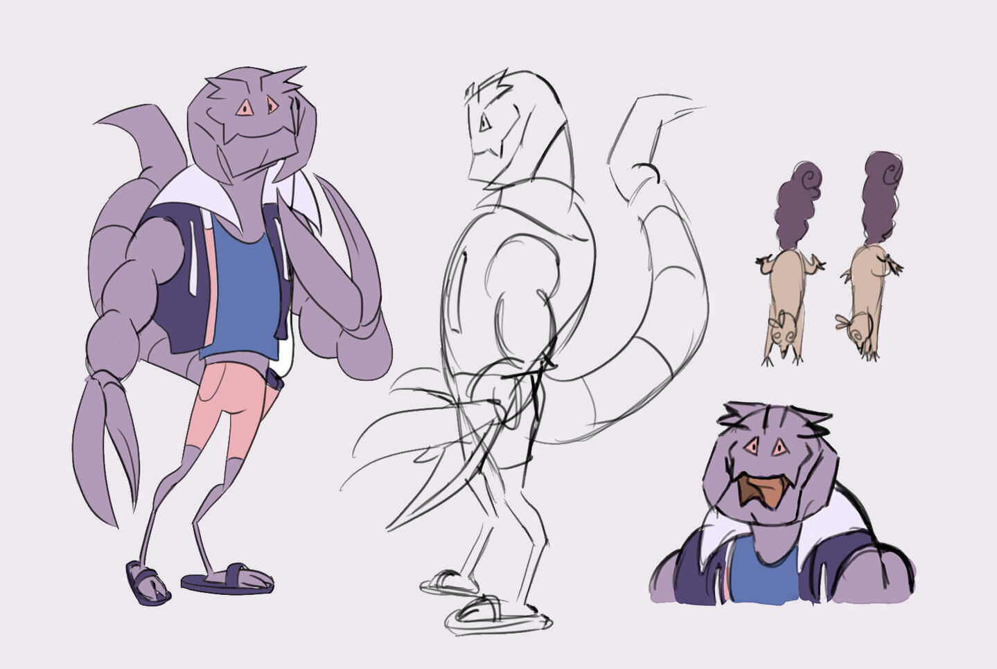 Scorpion Man - Character Reference Scorpion Man - Character Reference